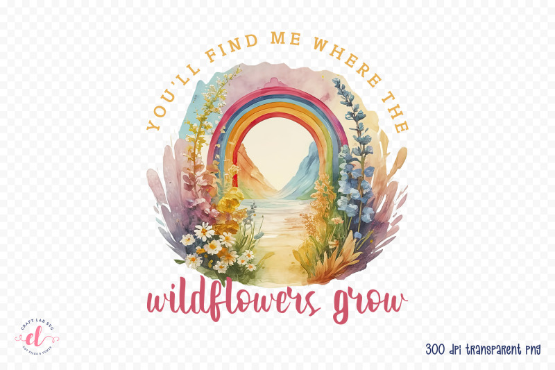 flower-quote-sublimation-design