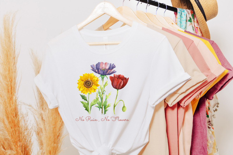 no-rain-no-flowers-flower-quote-sublimation