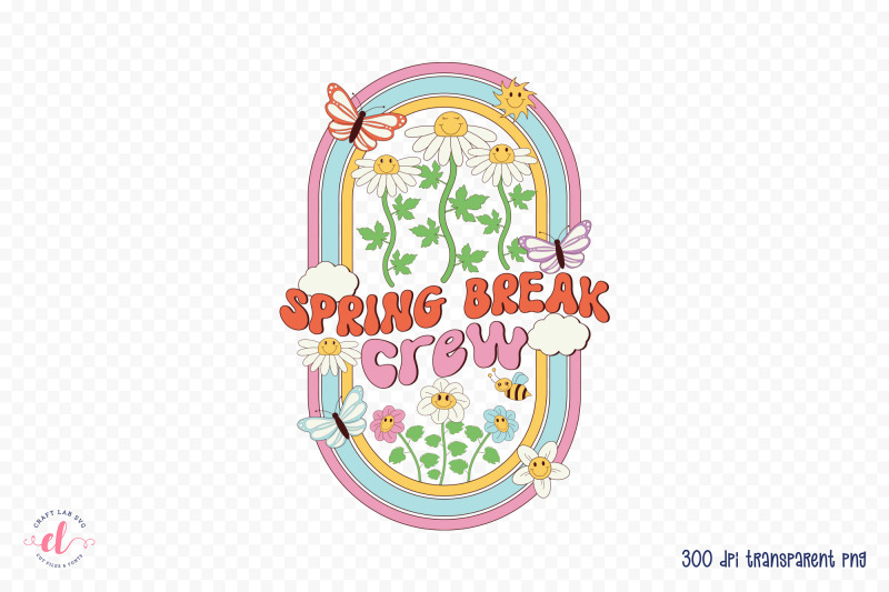 spring-break-crew-retro-spring-sublimation