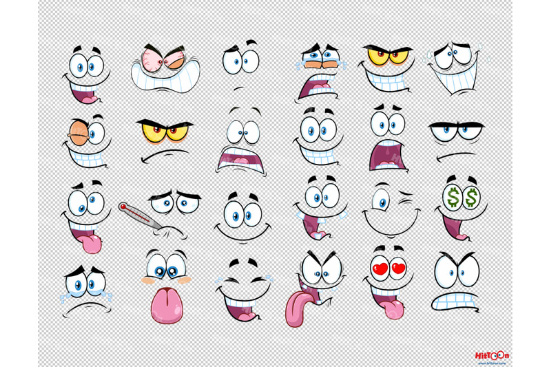 cartoon-funny-faces-clipart-1