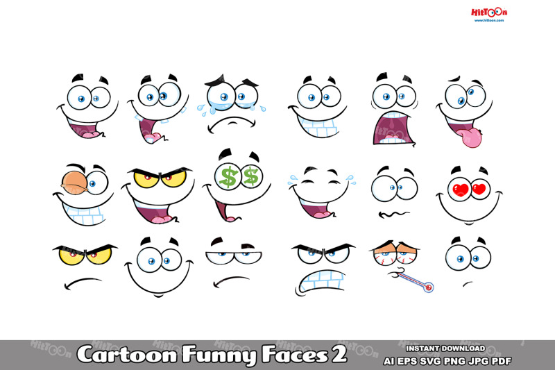 cartoon-funny-faces-clipart-2