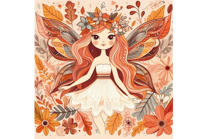 beautiful-fairy-in-autumn-leaves