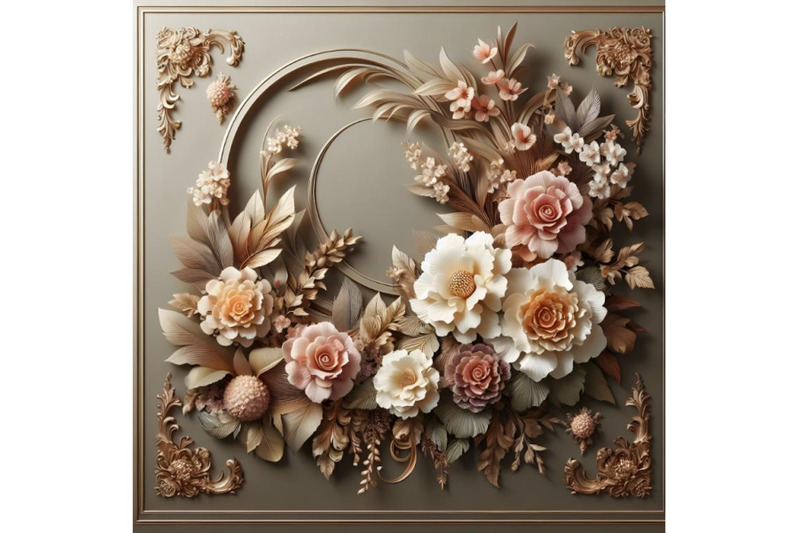 3d-wallpaper-design-with-florals