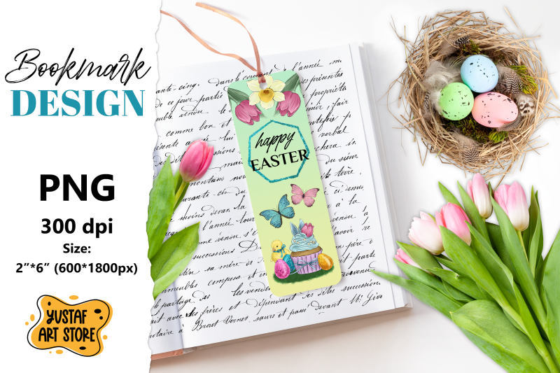 happy-easter-bookmark-printable-easter-chick-bookmark