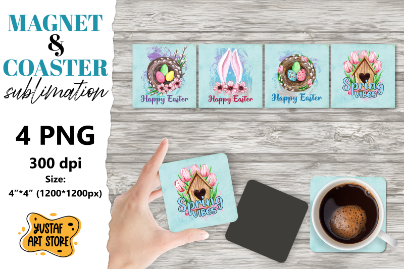 easter-magnet-sublimation-easter-coaster-sublimation-4-design