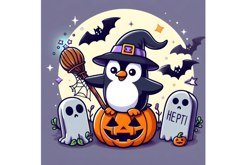 halloween-penguin-wizard