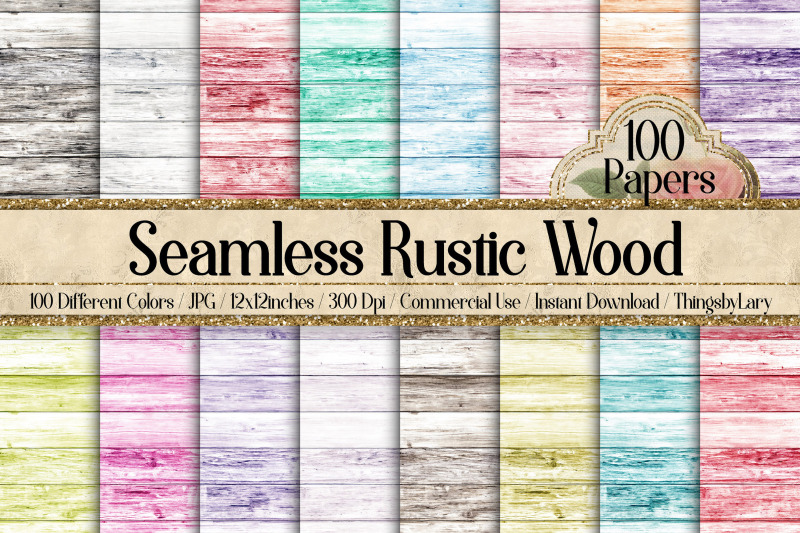 100-seamless-rustic-wood-digital-papers