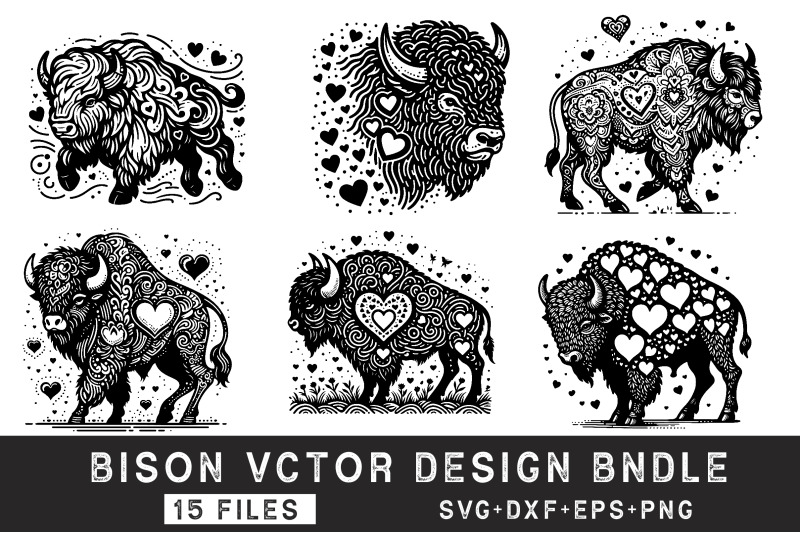 bison-svg-bundle