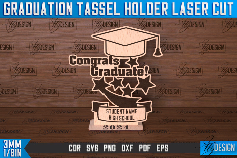 graduation-tassel-holder-laser-cut-graduation-2024-award-design-cn