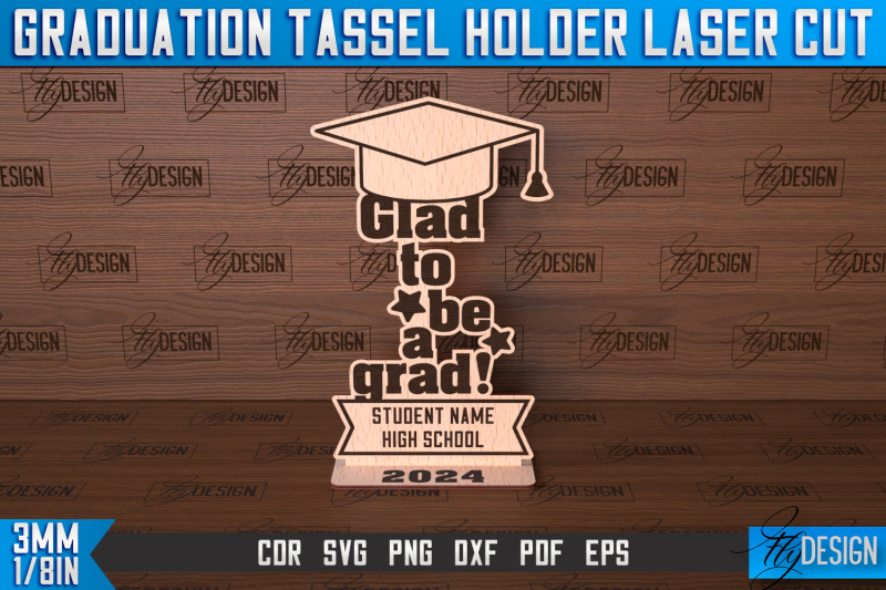 graduation-tassel-holder-laser-cut-graduation-2024-award-design-cn