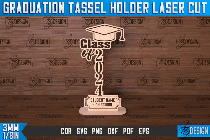 graduation-tassel-holder-laser-cut-graduation-2024-award-design-cn