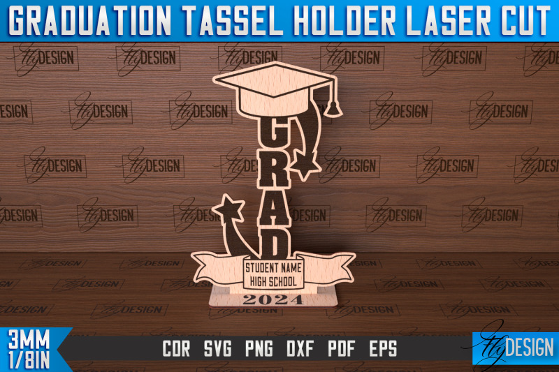 graduation-tassel-holder-laser-cut-graduation-2024-award-design-cn