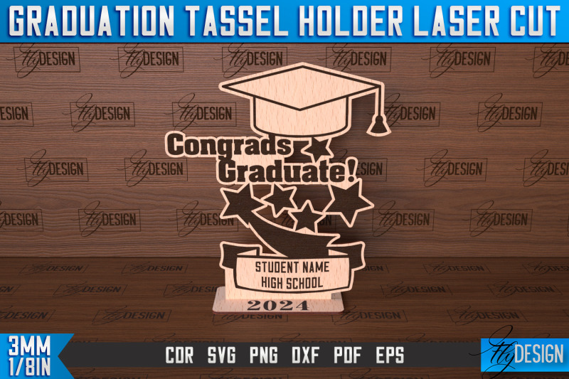 graduation-tassel-holder-laser-cut-graduation-2024-award-design-cn