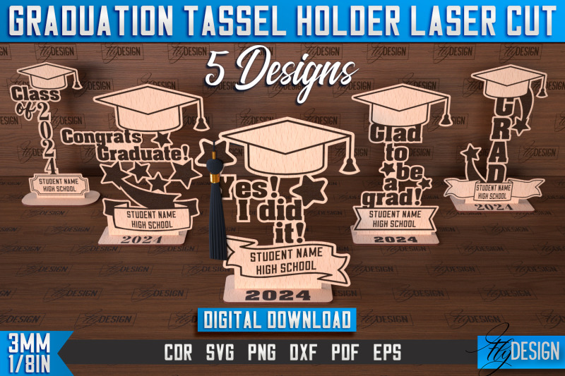 graduation-tassel-holder-laser-cut-graduation-2024-award-design-cn