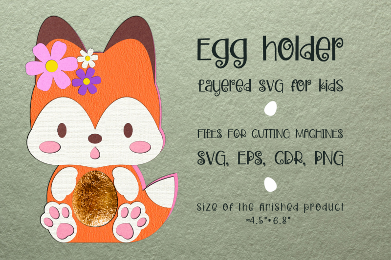 baby-fox-easter-egg-holder-paper-craft-template