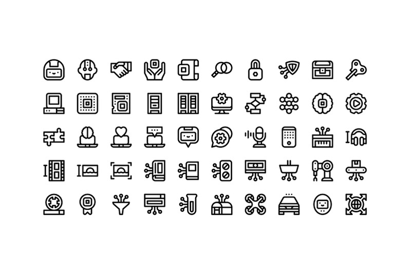 50-artifical-intelligence-icons