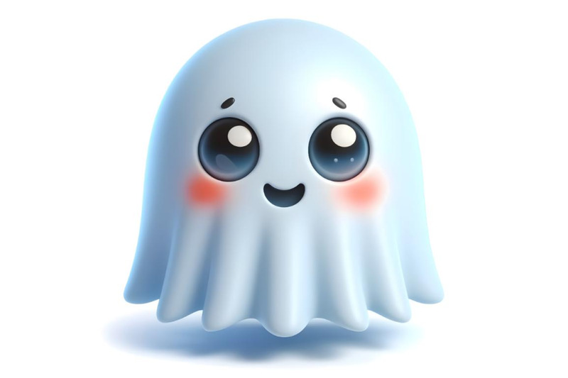 3d-cute-adorable-ghost