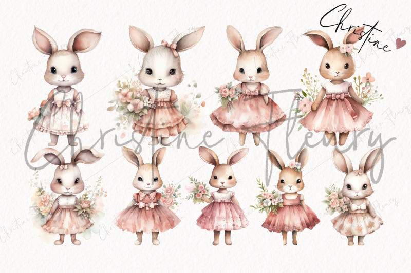 spring-bunny-girls-clipart