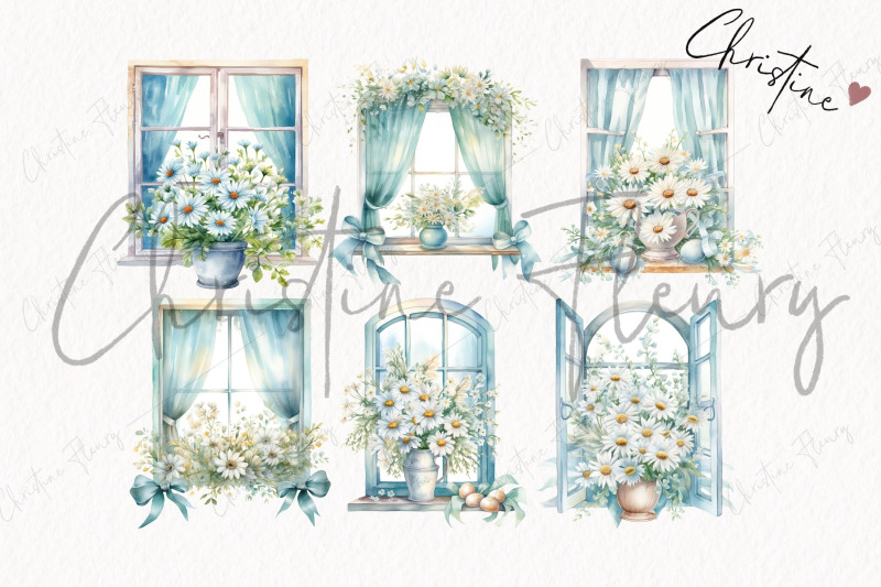 blue-daisy-windows-clipart