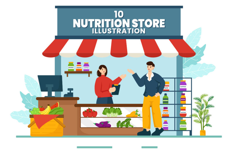 10-nutrition-store-illustration