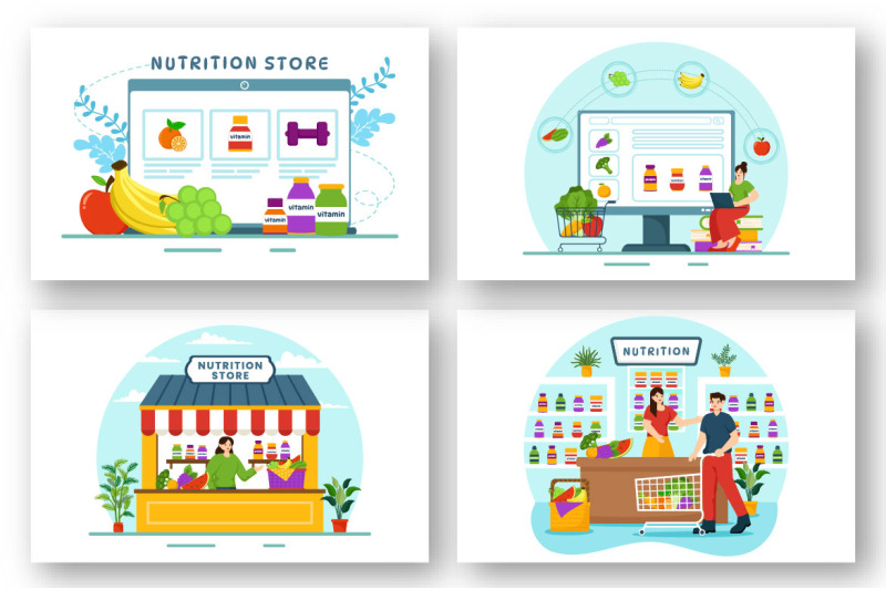 10-nutrition-store-illustration