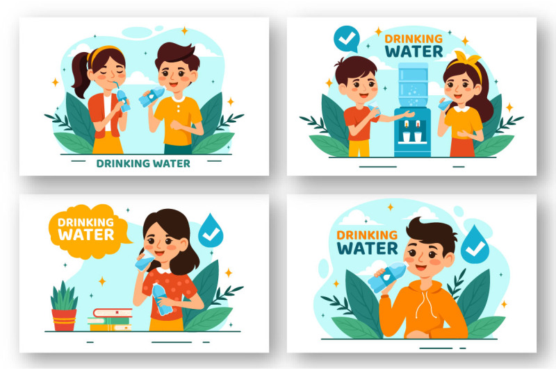 9-drinking-water-illustration