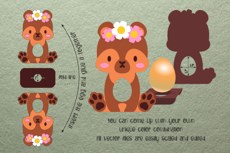 baby-bear-easter-egg-holder-paper-craft-template