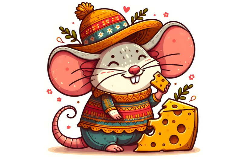 funny-cartoon-mouse-with-cheese