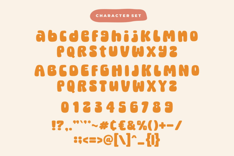 stay-peach-retro-cute-font