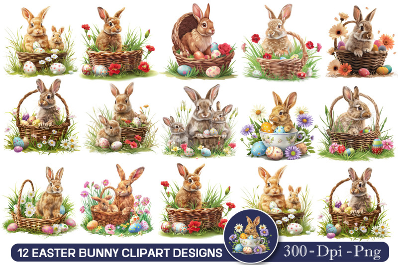 easter-bunny-clipart-bundle