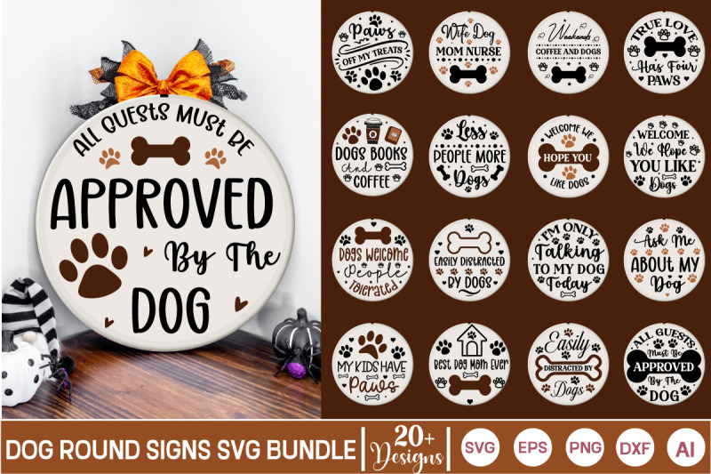 dog-round-signs-svg-bundle
