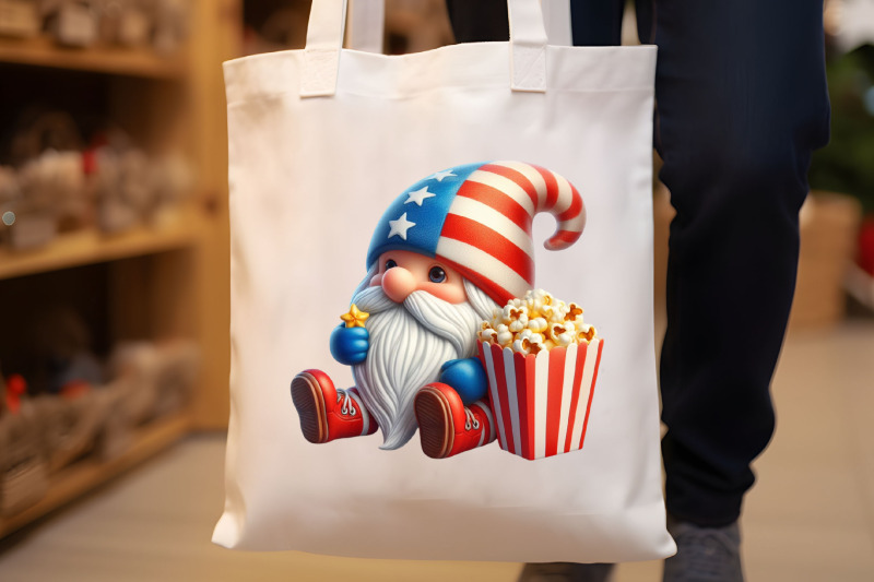 4th-of-july-gnome-sublimation-clipart