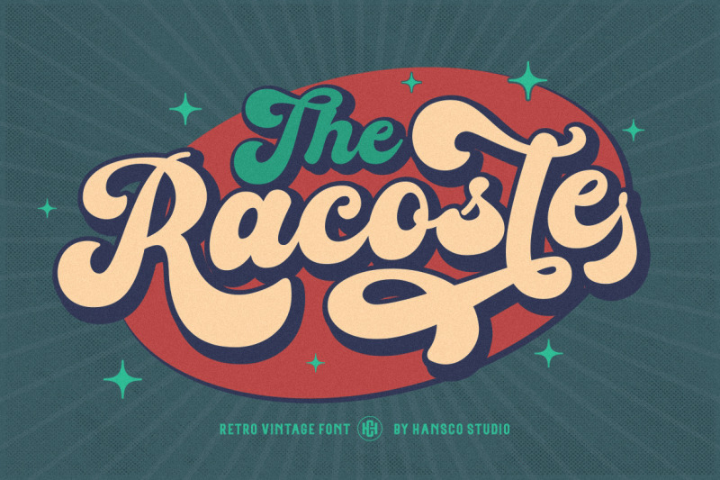 racoste-lettering-font