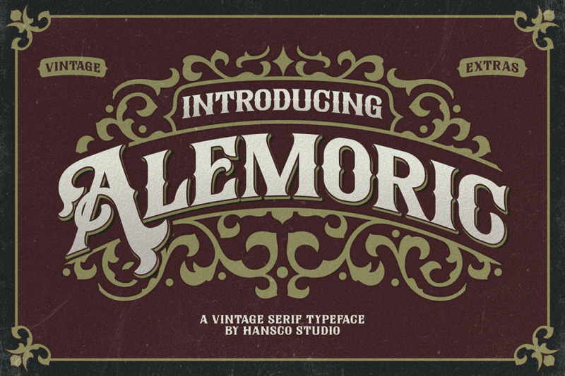 alemoric-vintage-font