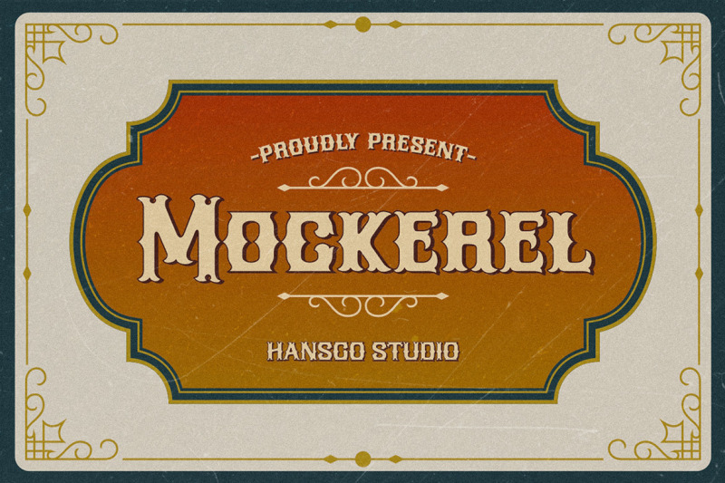 mockerel-victorian-font