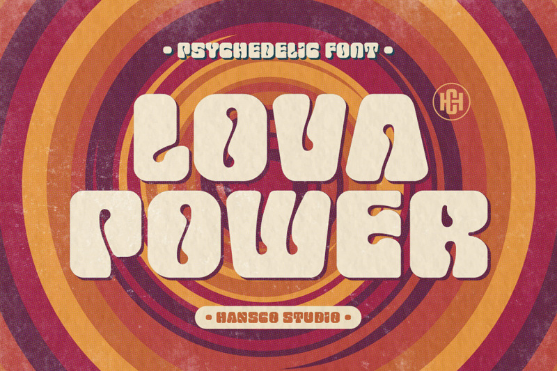 lova-power-psychedelic-font
