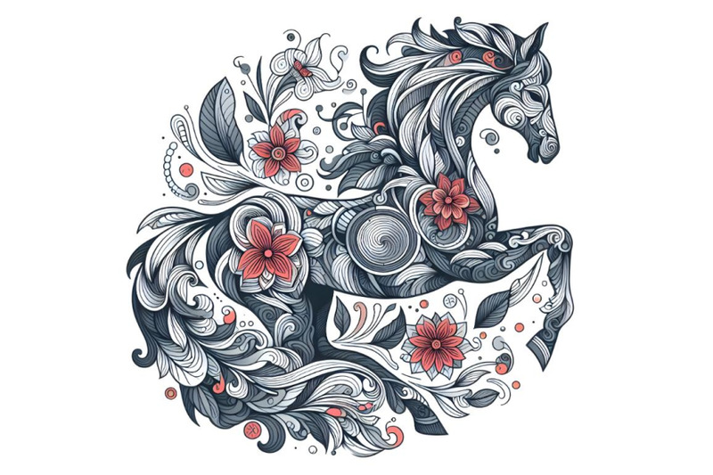 decorated-horse