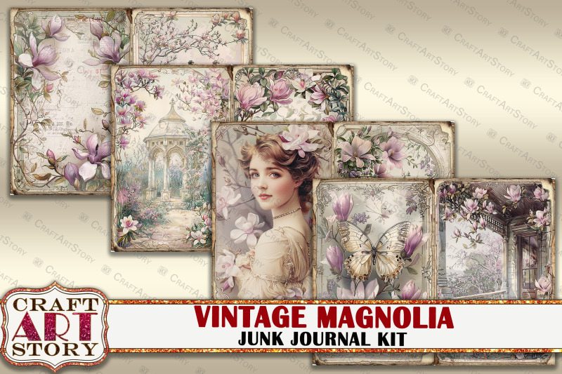 vintage-magnolia-junk-journal-kit-scrapbook-papers