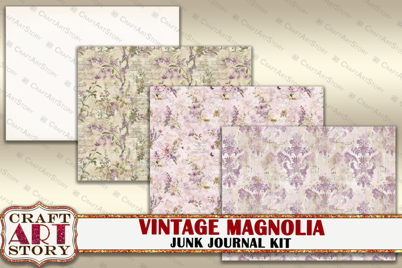 vintage-magnolia-junk-journal-kit-scrapbook-papers