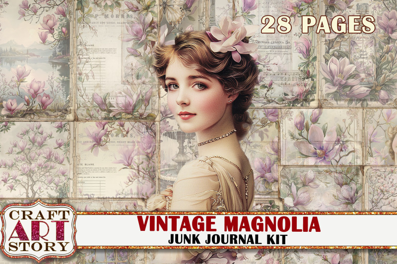 vintage-magnolia-junk-journal-kit-scrapbook-papers