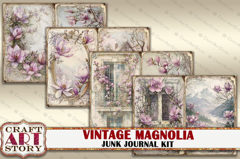 vintage-magnolia-junk-journal-kit-scrapbook-papers