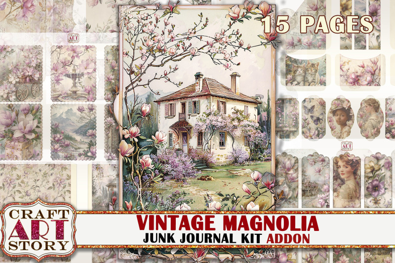 vintage-magnolia-junk-journal-kit-addon-scrapbook