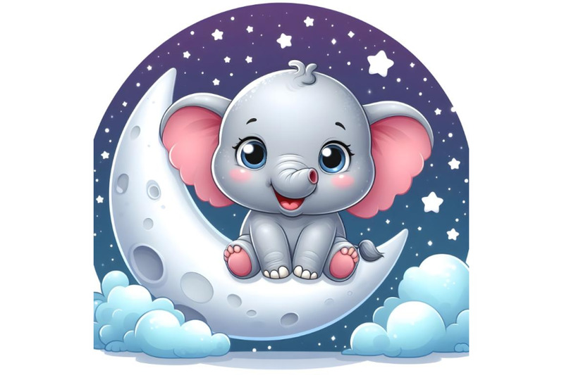 little-happy-elephant-sits-on-the-moon