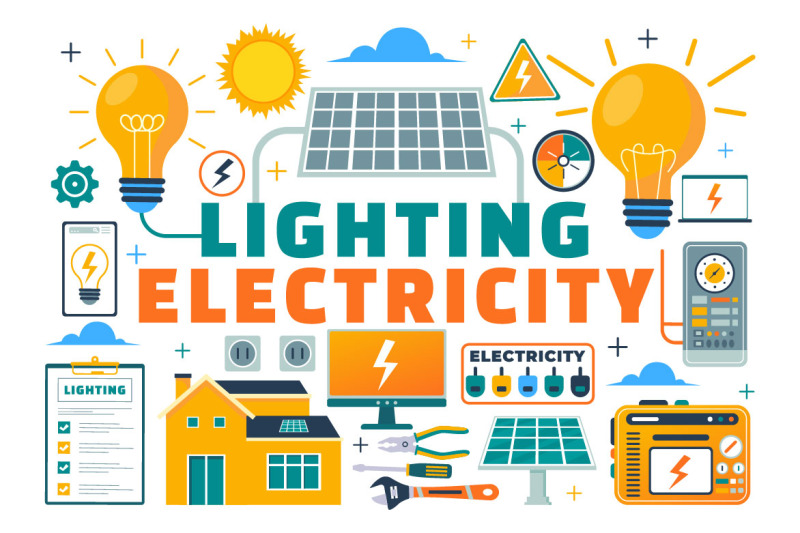 10-lighting-and-electricity-energy-illustration