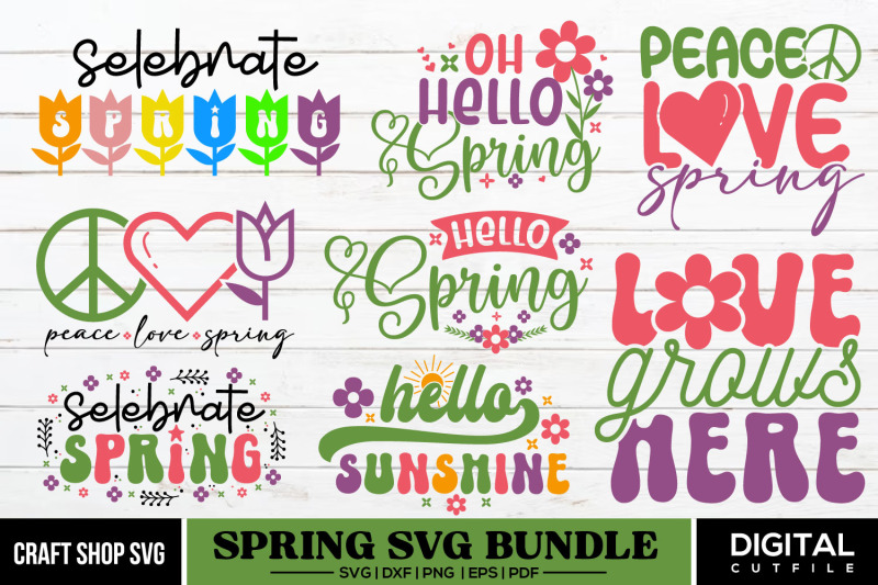 spring-svg-bundle-spring-typography-quotes-bundle