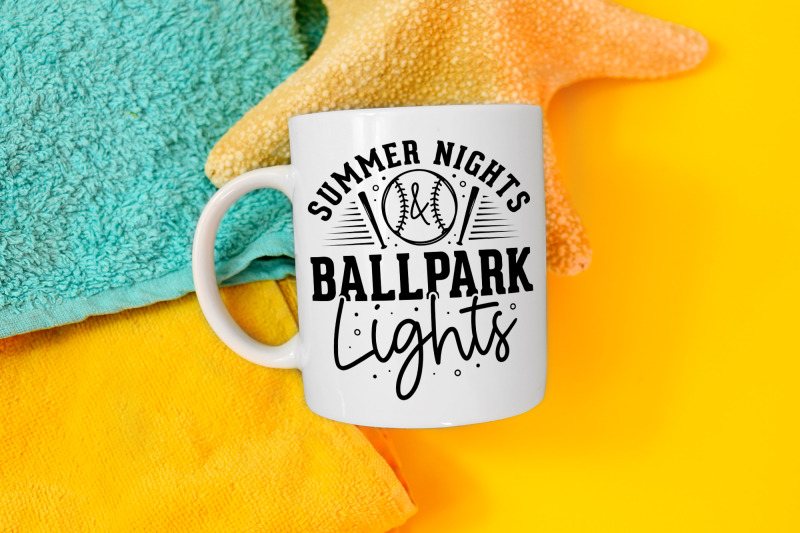 summer-nights-amp-ballpark-lights-svg