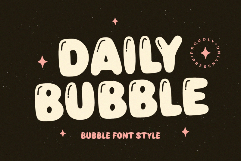 daily-bubble-font