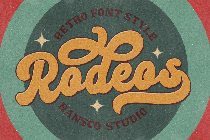 rodeos-retro-lettering-font