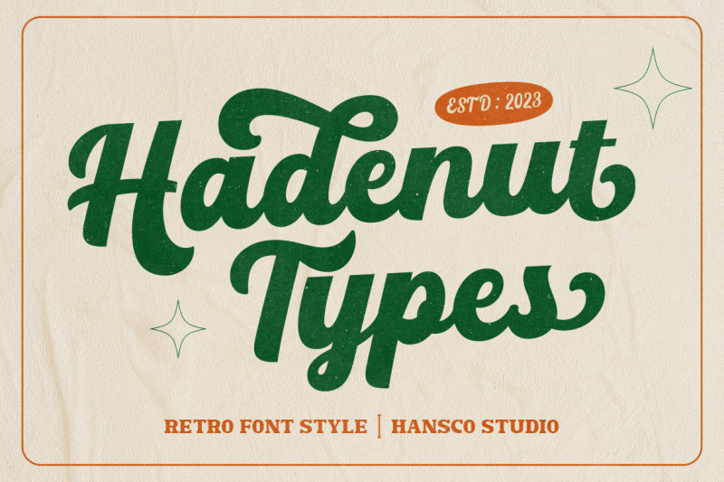 hadenut-retro-script-font