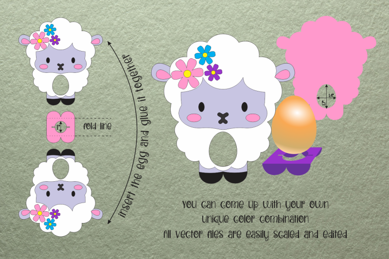 cute-sheep-easter-egg-holder-paper-craft-template